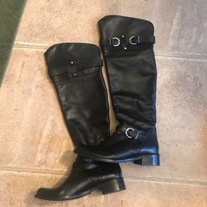 Charles David Italian Leather Boots